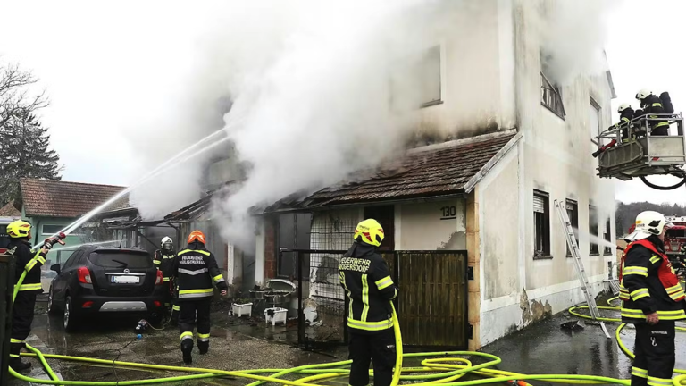 Gedenkkerze löst tödlichen Hausbrand in Mogersdorf aus