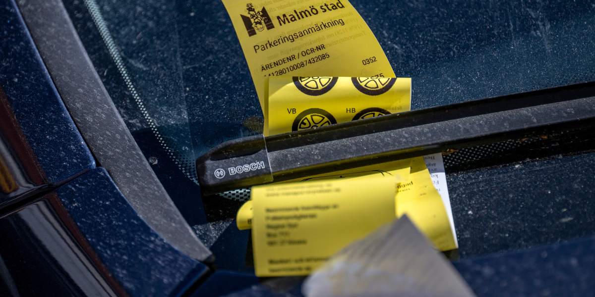 Böter på egen parkering – det här gäller