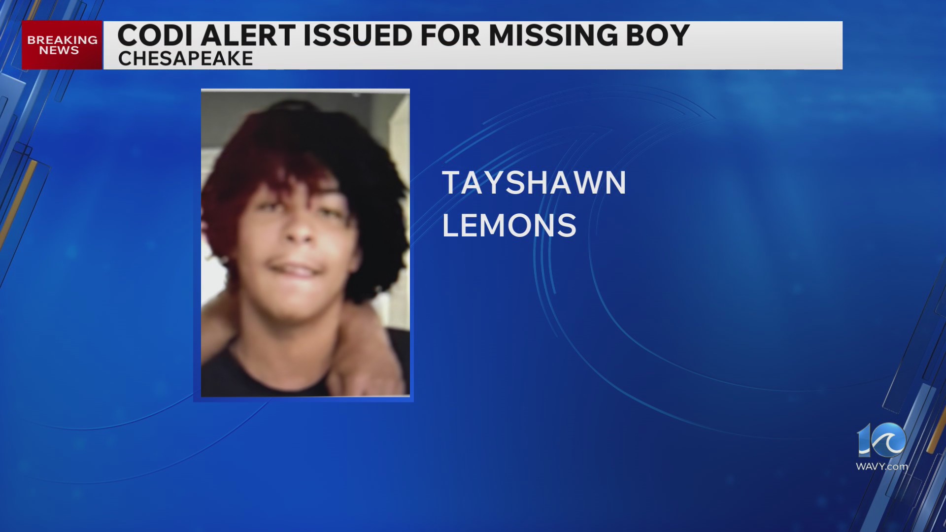 CODI alert issued for missing Chesapeake teen