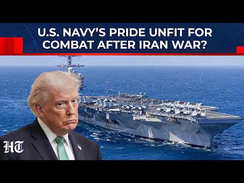 USS Gerald Ford Withdraws Amid Raging Iran War Was Trumps Most Advanced ...