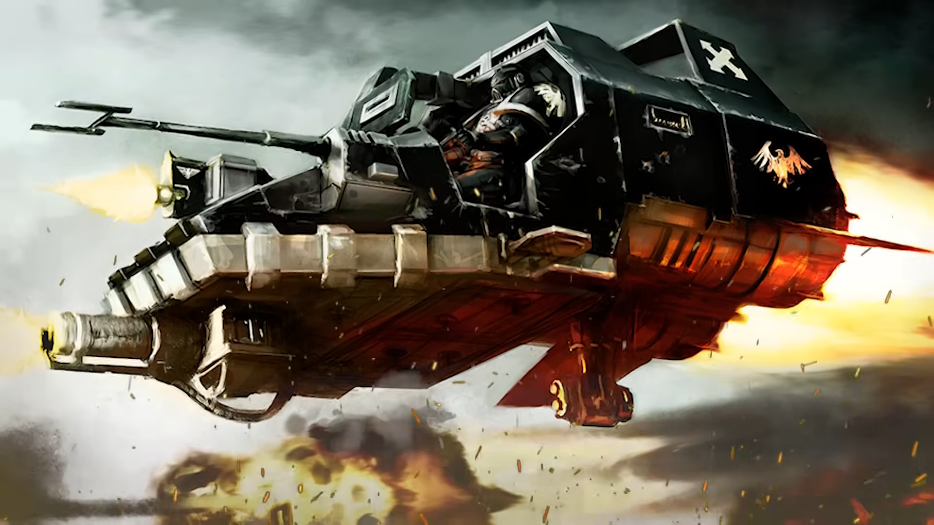 Watch this tank move without touching the ground