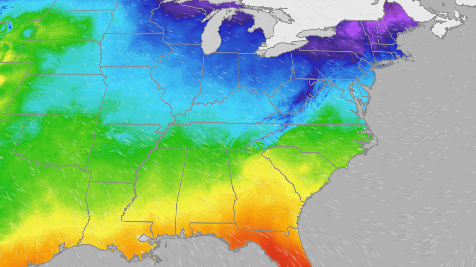 When a strong cold front knocks temperatures back to reality