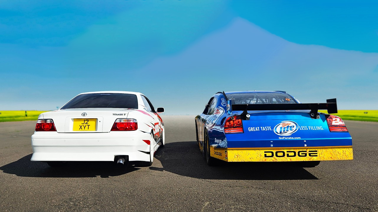 Comparing road car performance to stock car racing