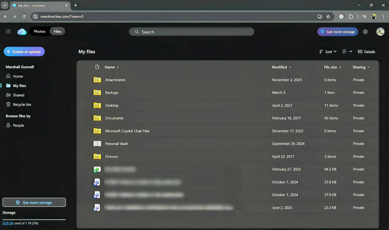 I stopped OneDrive from taking over my files with these settings