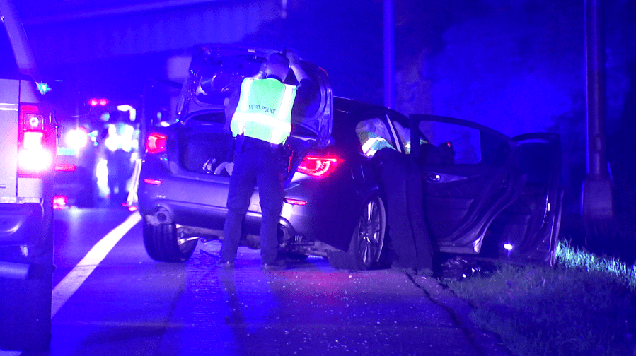 Smyrna man arrested after police pursuit ends in crash on I-40 in Nashville