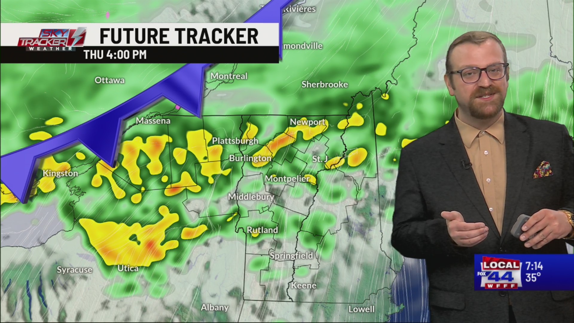 Steady, heavy rain and gusty winds return Thursday