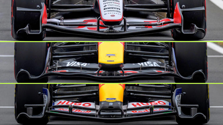 F1 2026 front wings: Different design choices under microscope