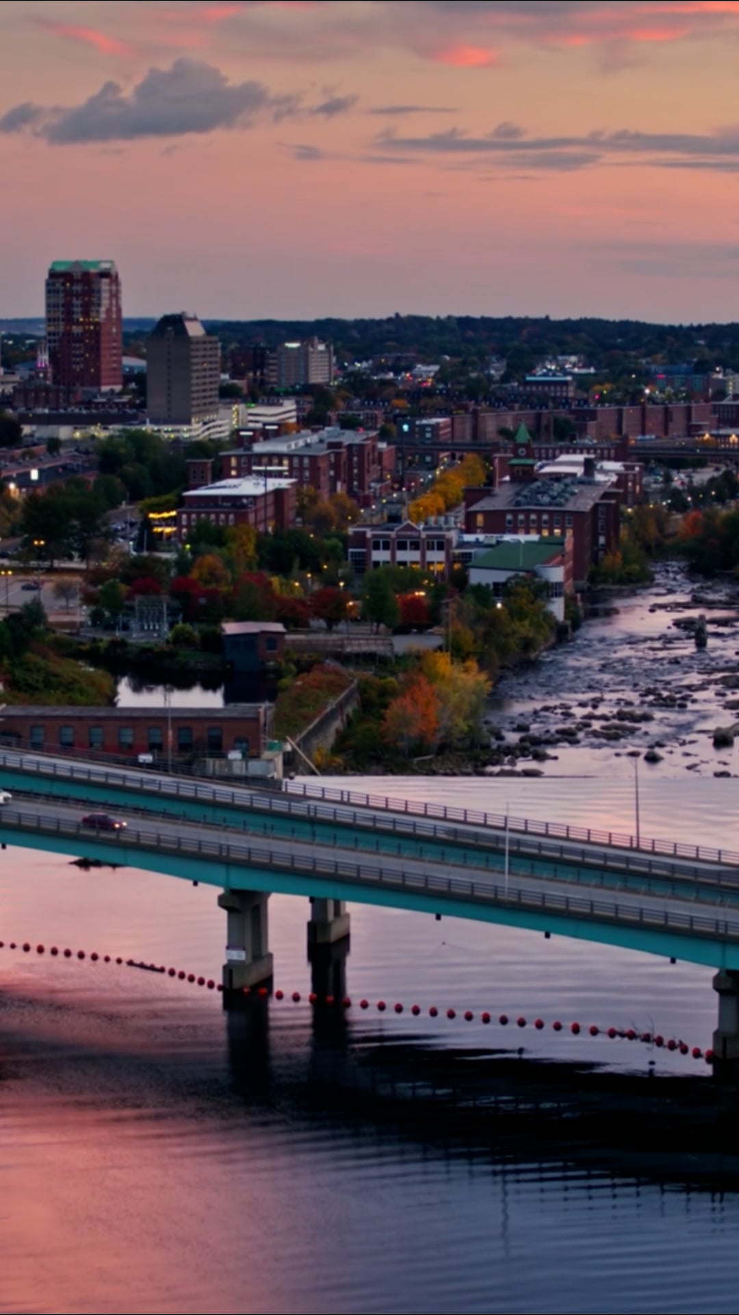 Drone views of Manchester: City of culture and industry