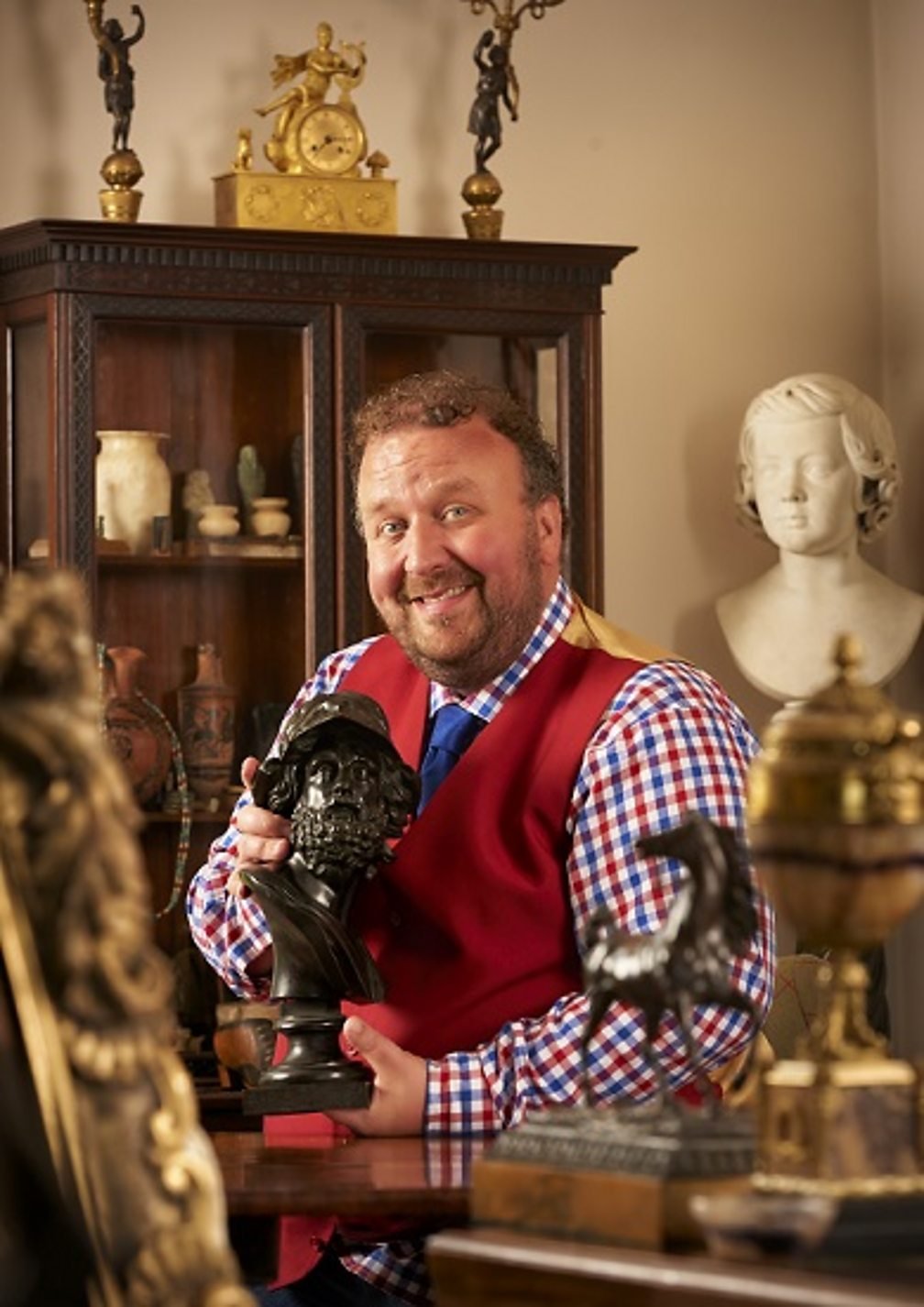 Bargain Hunt star James Lewis marries husband following split from wife