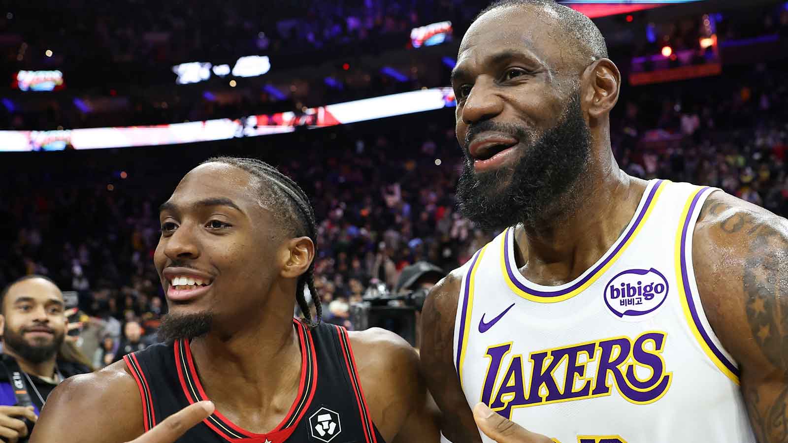 76ers’ Tyrese Maxey drops hilarious LeBron James anecdote in Jimmy ...