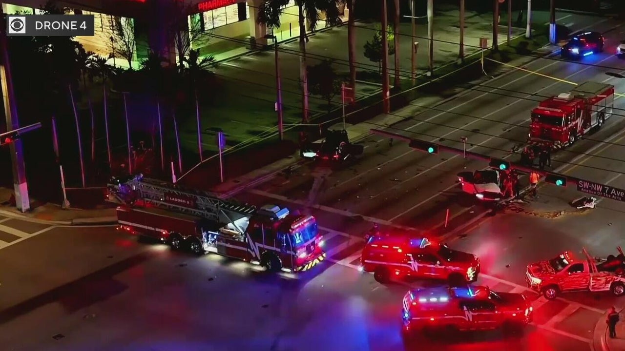 3 injured in major crash that closed busy Fort Lauderdale street ...