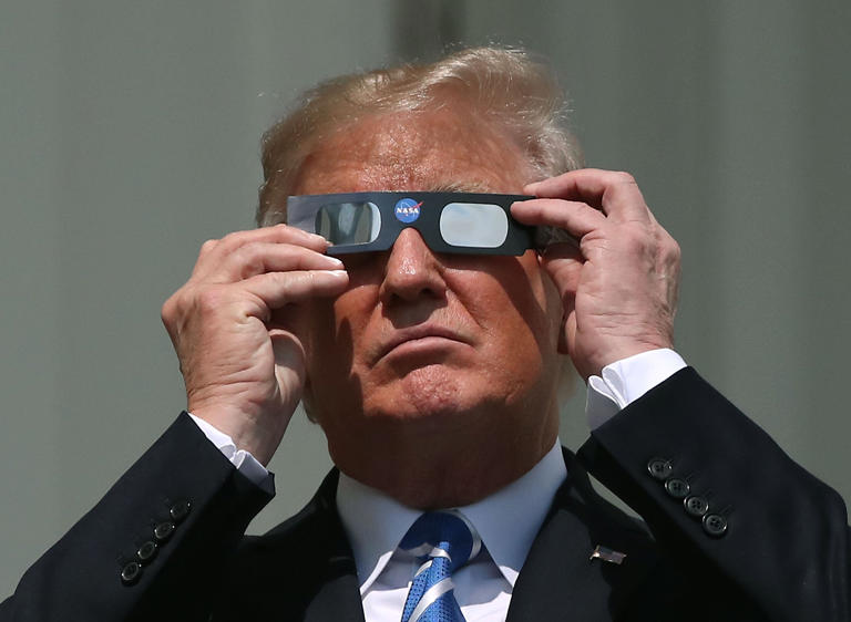 Trump White House moon post triggers one giant leap into mockery