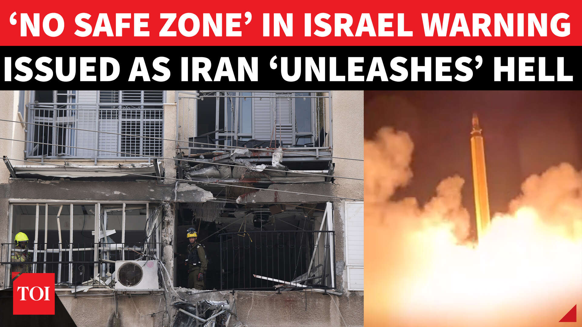 'No safe zones': Iran warns Israeli homes and shelters could be hit in ...