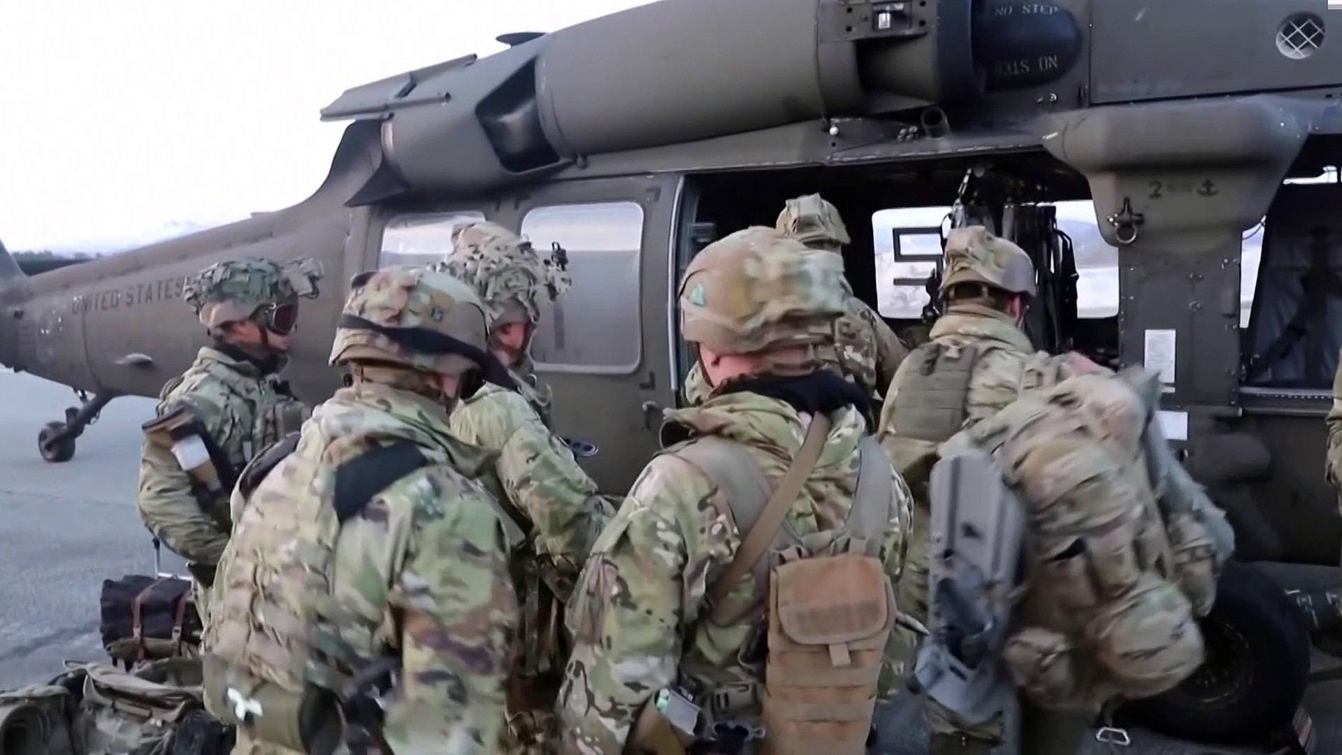 Additional troops deployed to Middle East as Trump claims victory
