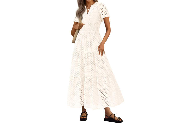 chinese dress ladies Amazon.com: Maxi Dress With Long Sleeves main image 0