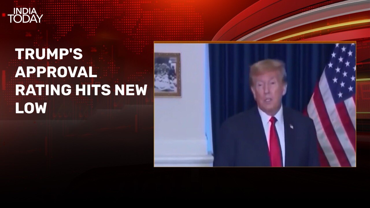 Trump's approval rating dips to 36% amid Iran war