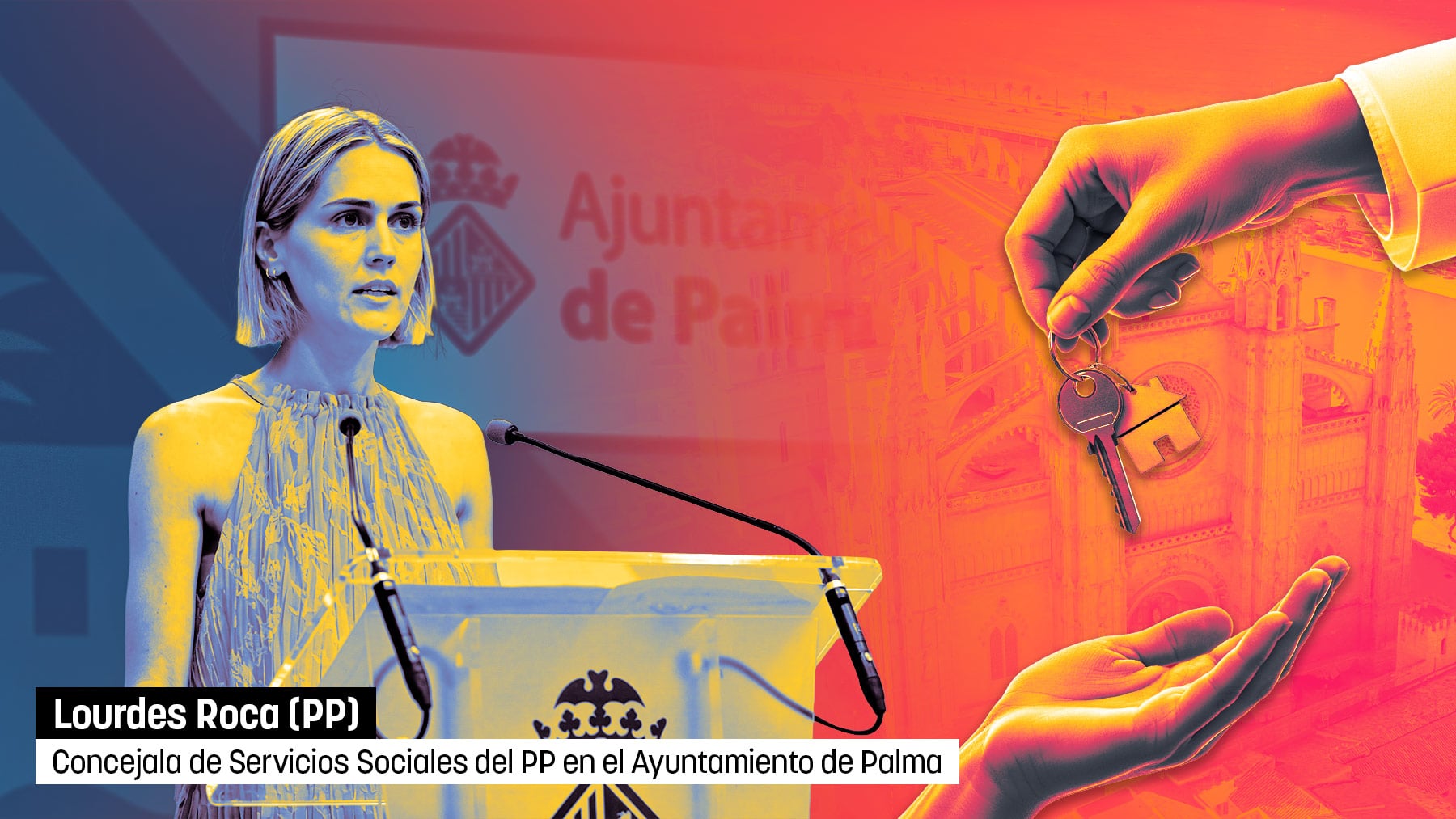 La izquierda quiere reprobar en el pleno de Palma a la edil que pone ...