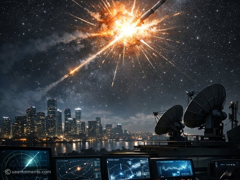 Missile interceptions: Precision and advanced defense system