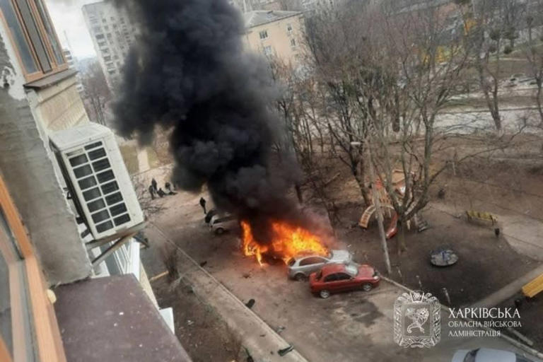 Russia strikes Ukraine's Kharkiv with drones: Casualties reported