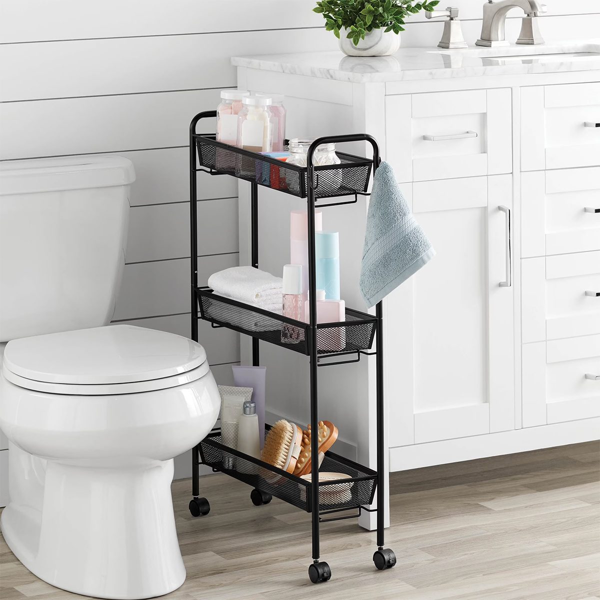15 storage solutions for small bathrooms — free download
