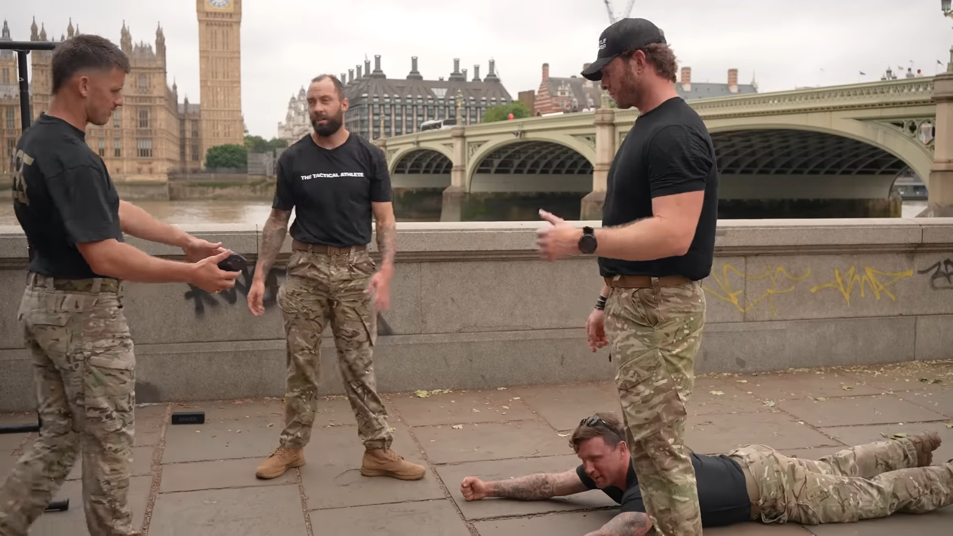 Watch what happens when US veteran faces UK military training