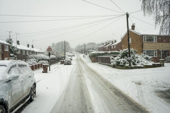 Met Office names UK areas facing snow before Friday