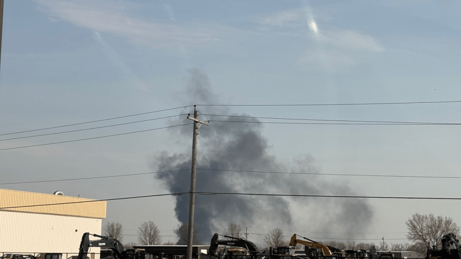 Firefighter injured while fighting diesel-fueled fire at Topeka Bible ...