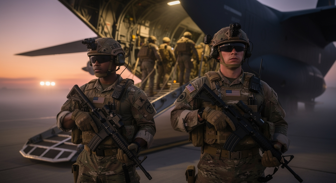 Washington déploie ses forces d’élite : 3000 parachutistes en route ...
