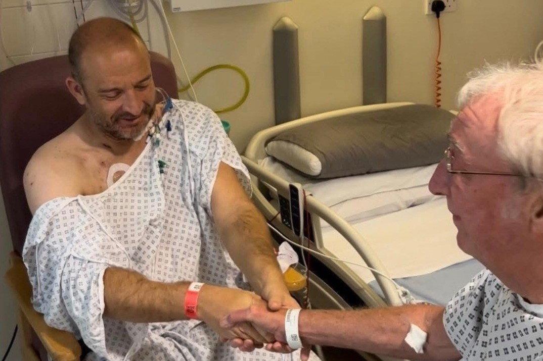 High Peak OAP is oldest person in Britain to donate a kidney to a ...