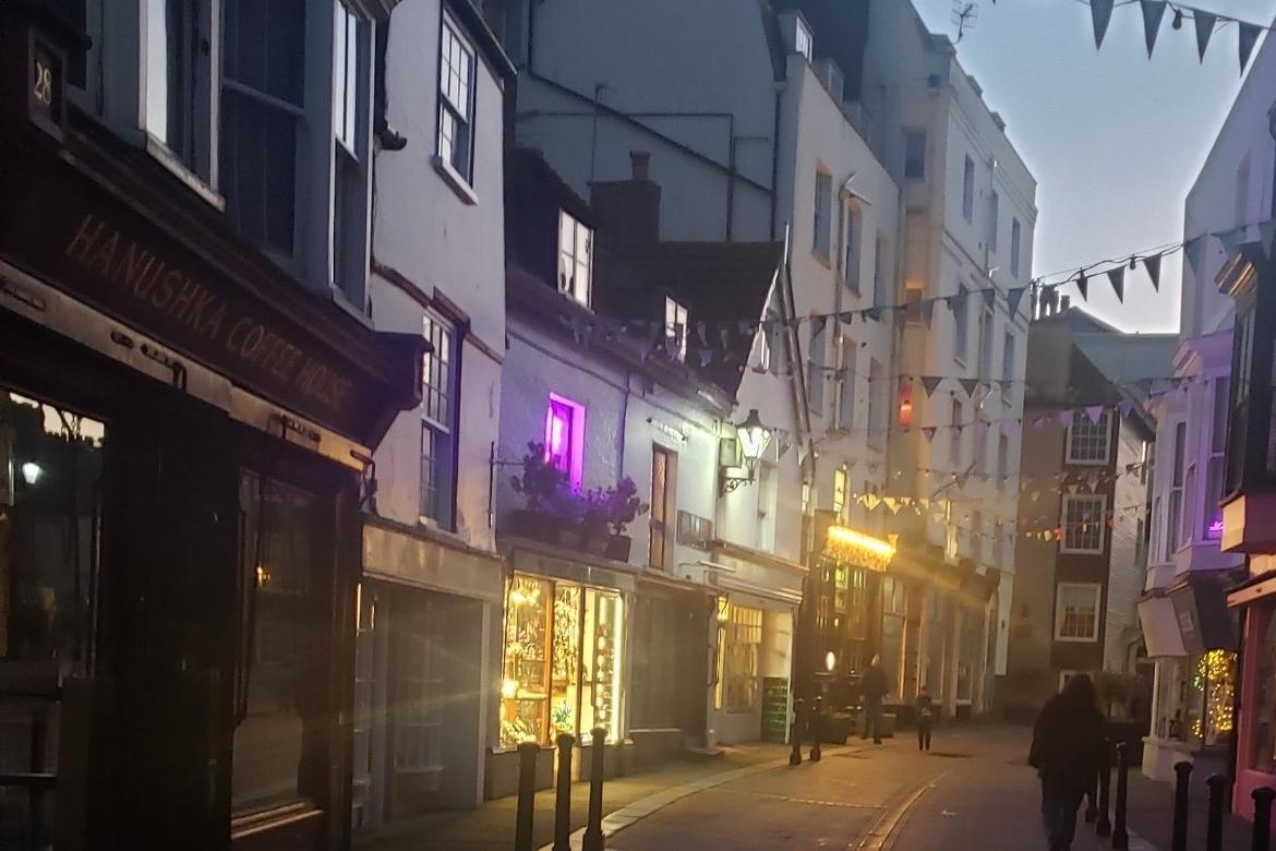 Police carry out evening patrols in Hastings Old Town
