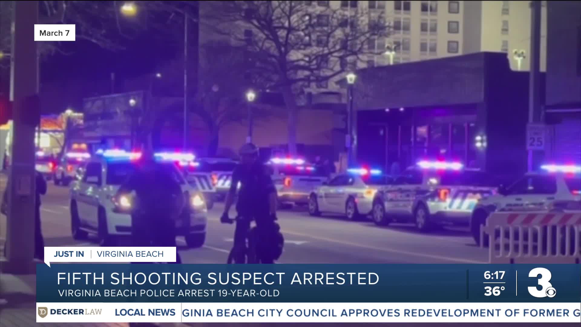 Fifth arrest made in connection with VB Oceanfront shooting