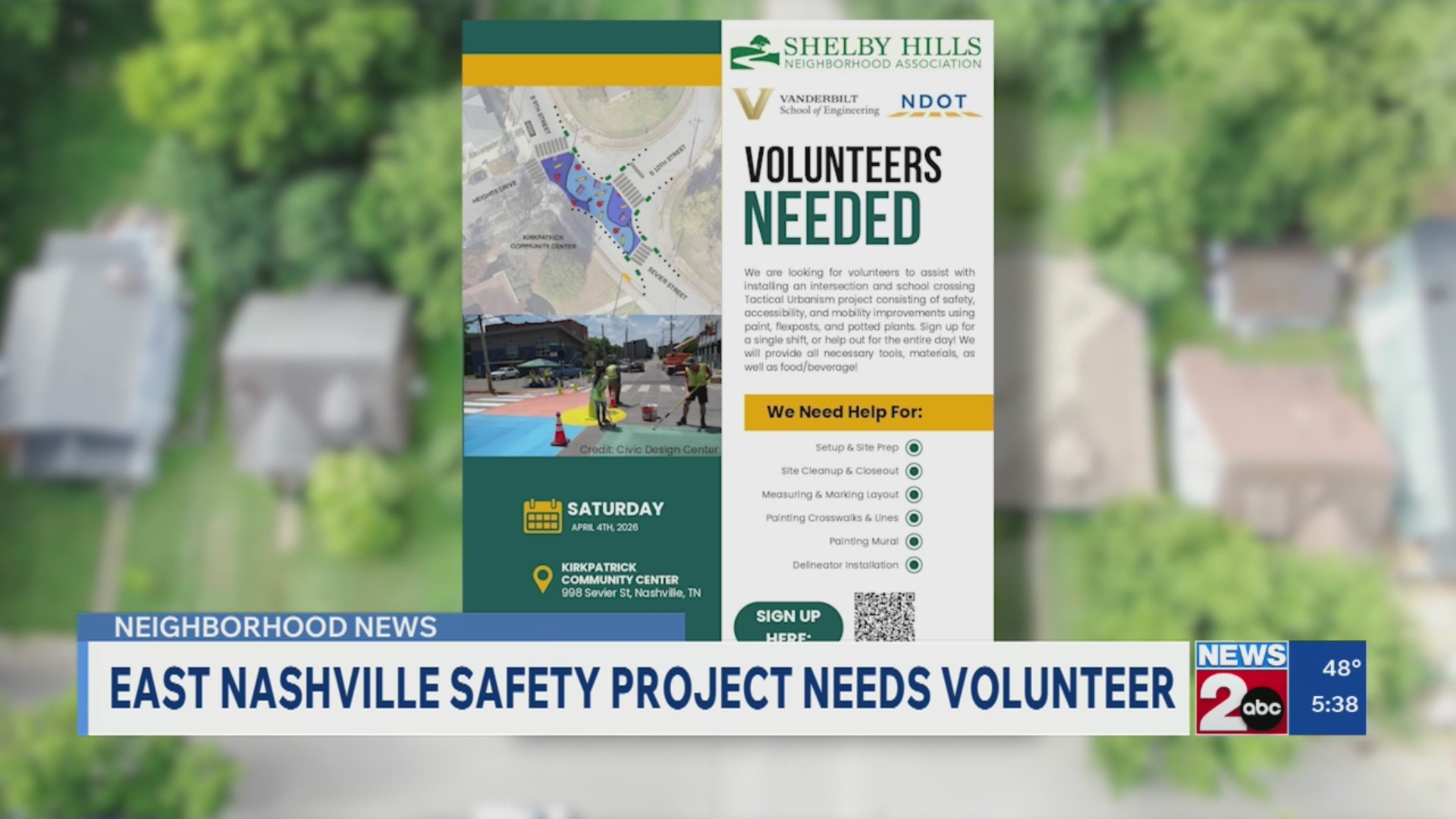 New tactical urbanism project coming to Shelby Hills neighborhood