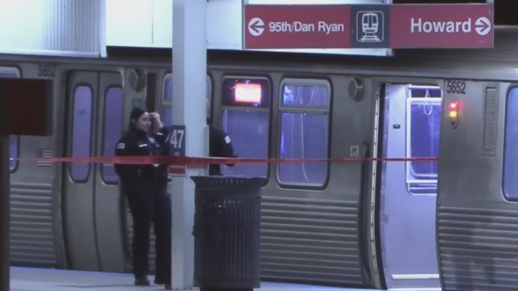 2 men stabbed during fight on CTA Red Line train on Chicago's South Side
