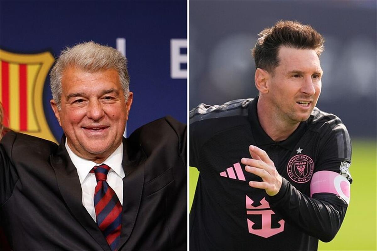 لابورتا يتجاهل ميسي ويختار أفضل لاعب في التاريخ