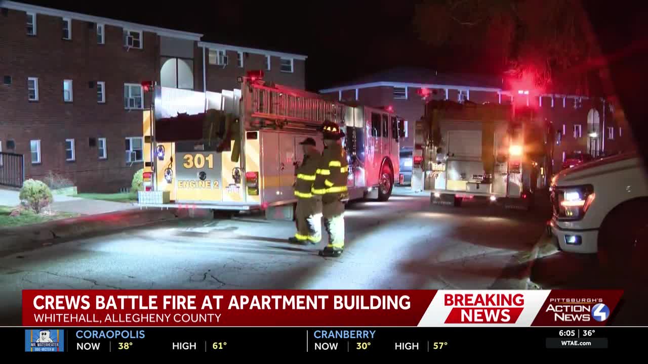 Investigation underway after fire breaks out at Allegheny County apartment