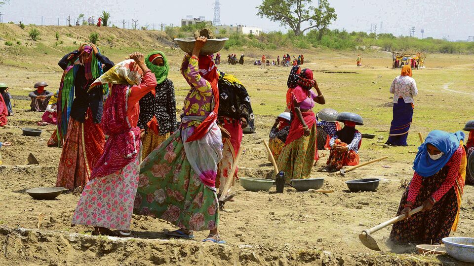 Rural job scheme demand falls to 15.6 million people, a 5-year low for ...