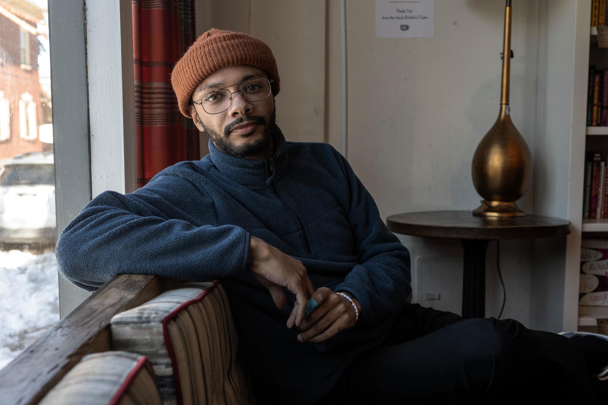 ‘I was never fed, I was never given water,’ James Luckey writes of his time imprisoned. Photograph: Joseph Mario Giordano/The Guardian