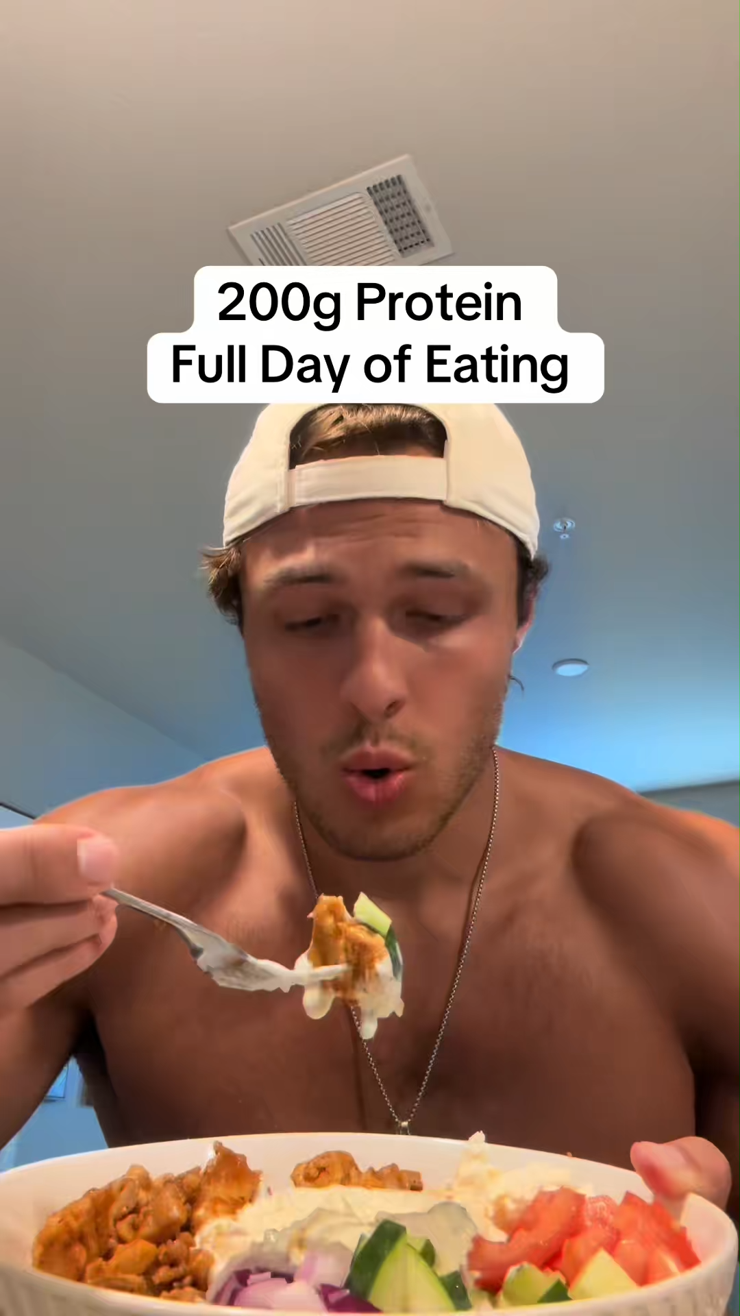 How to eat 200 grams of protein in a day with real foods
