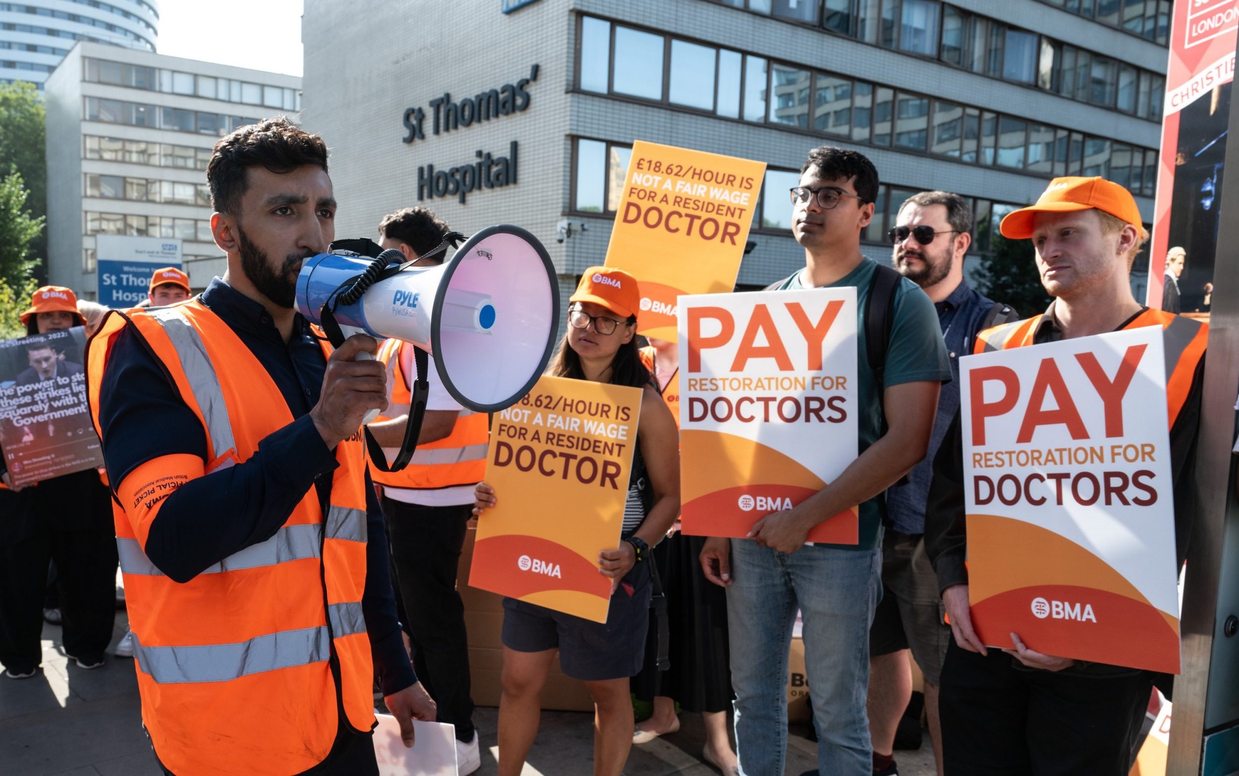 Junior doctors are set to resume their walkouts over the Easter holidays - Guy Smallman/Getty Images