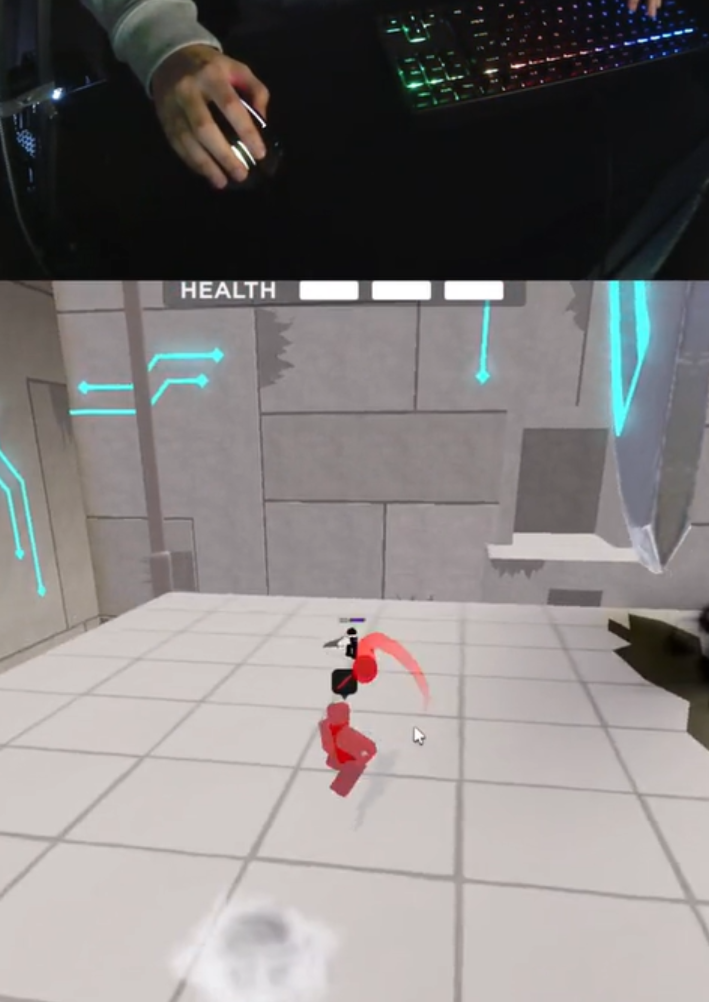 Death Ball vs Blade Ball Roblox gameplay comparison