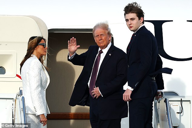 Ex-Minnesota Gov. calls for Barron Trump to enlist in military