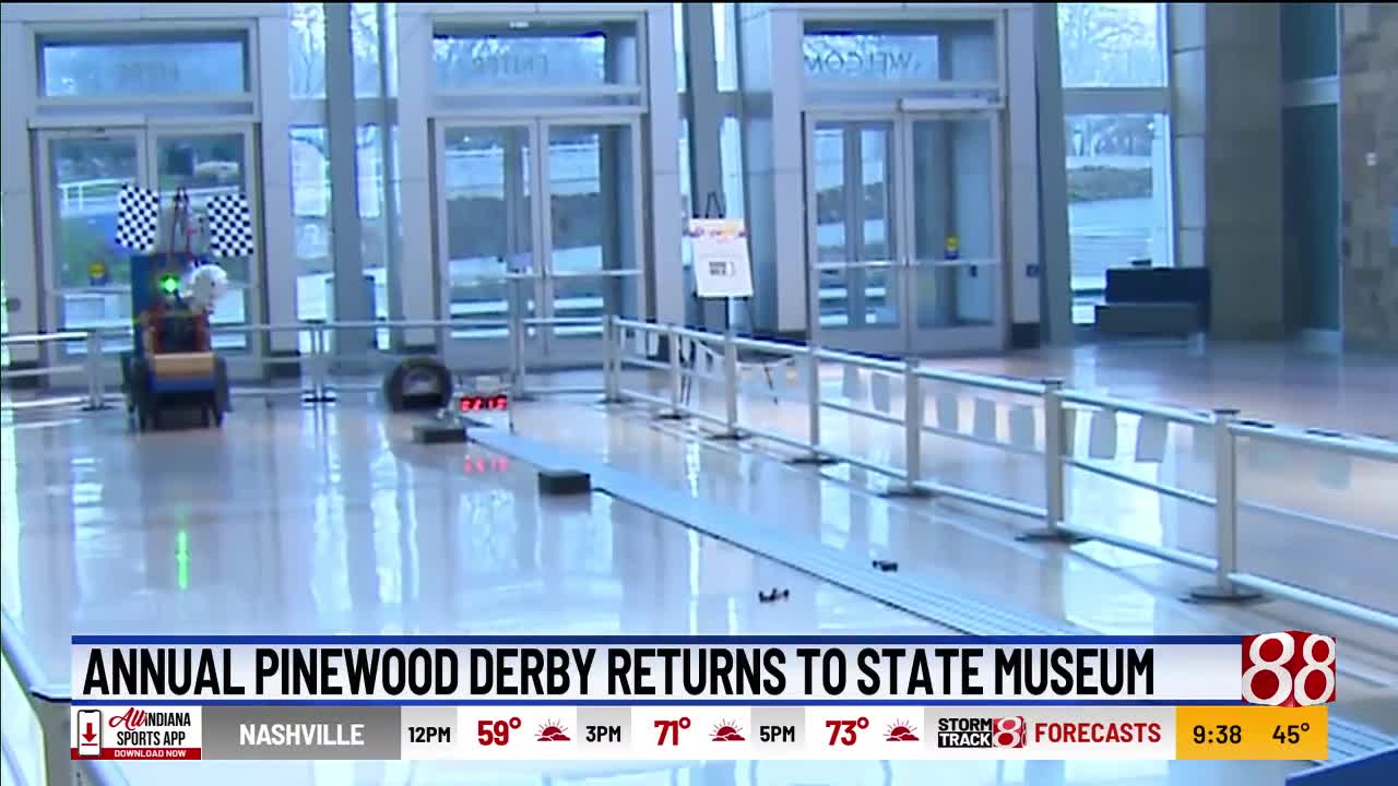 Annual Pinewood Derby returns to Indiana State Museum