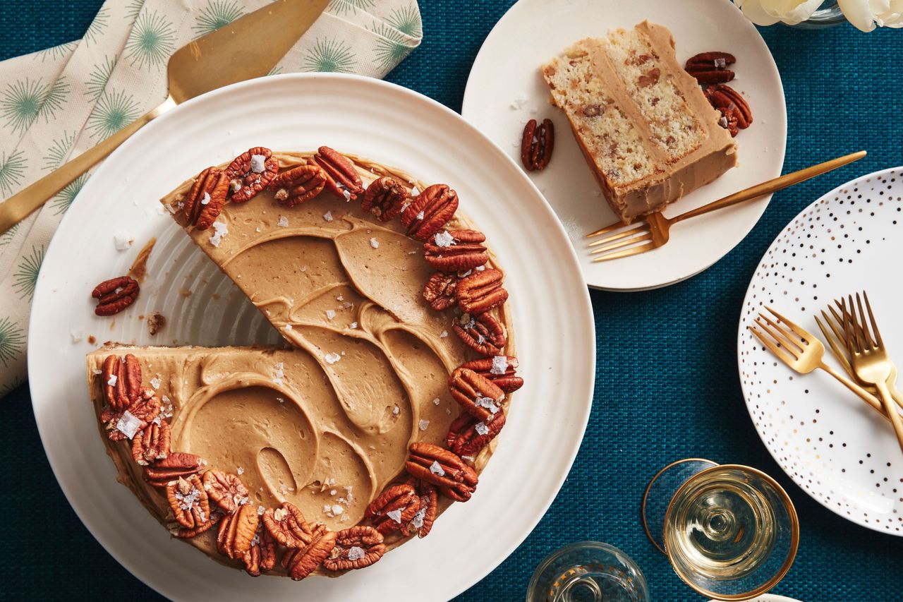 Butter Toffee-Pecan Layer Cake - Southern Living