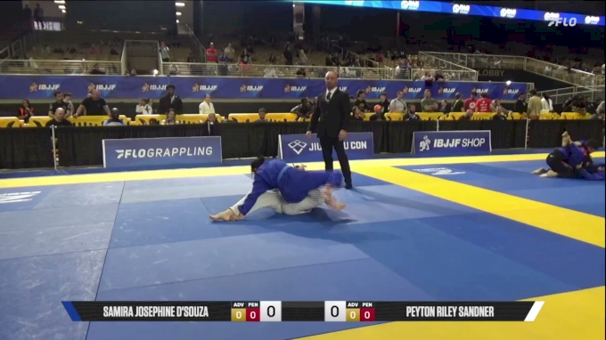 Peyton Riley Sandner vs Samira Josephine D'Souza 2026 Pan Jiu Jitsu ...