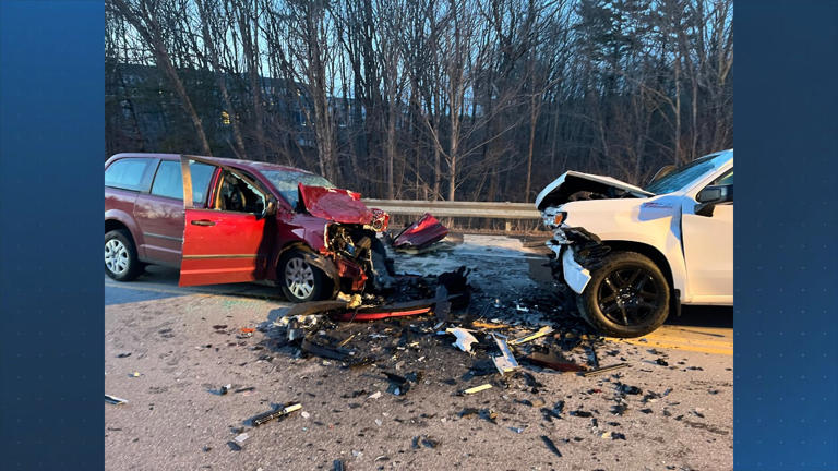 Three hospitalized after serious two-car crash on Route 4 in Durham, NH