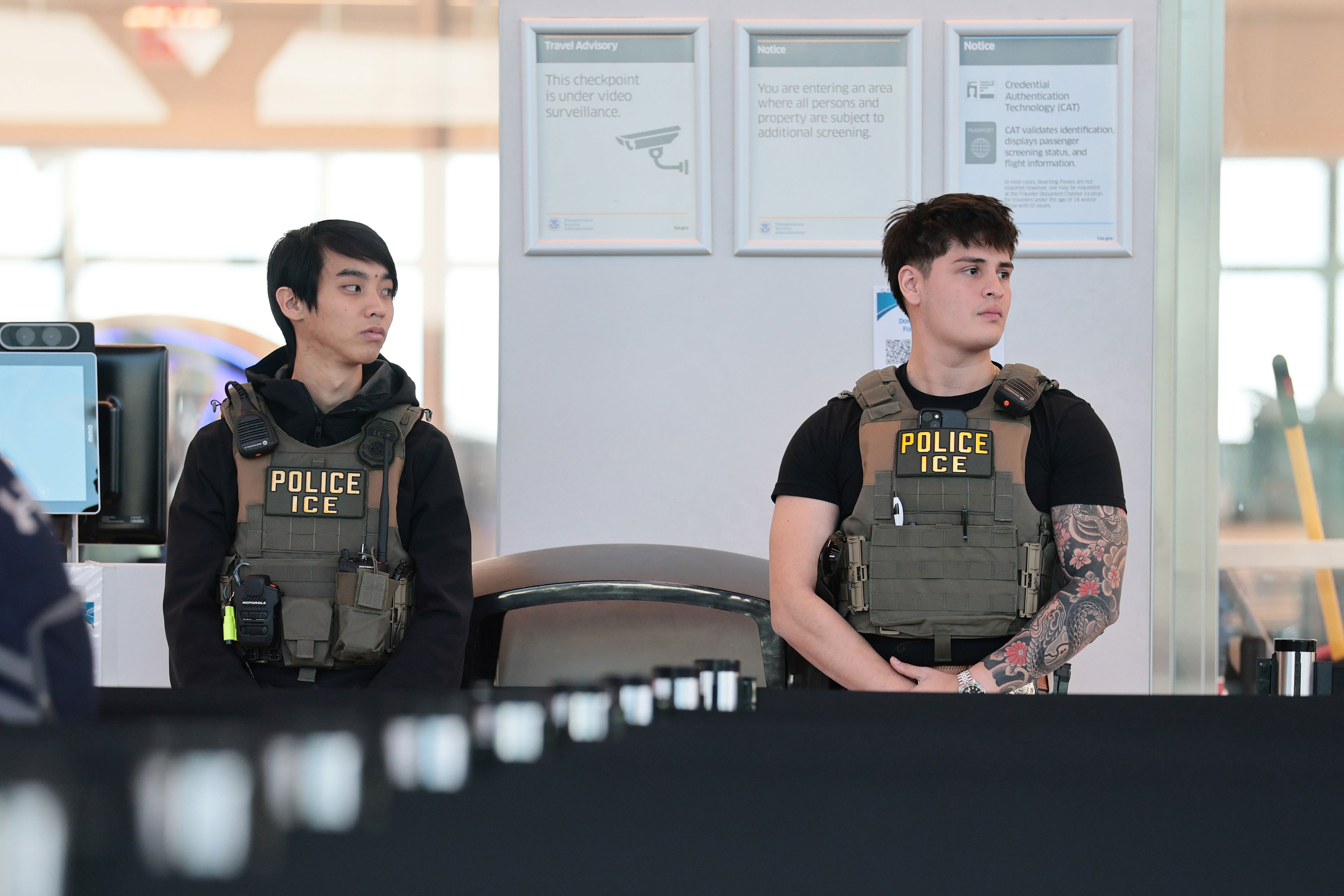 Trump praises ICE agents for their 'much larger, and harder, muscles'