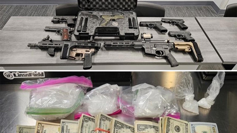 3+ pounds of meth, multiple guns seized in Union County drug bust