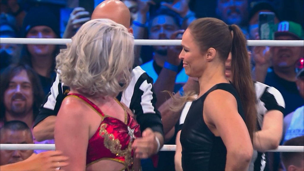 Ronda Rousey says AEW appearance was message to TKO