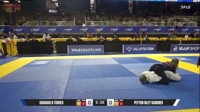 Peyton Riley Sandner vs Savanah B Torres 2026 Pan Jiu Jitsu IBJJF ...