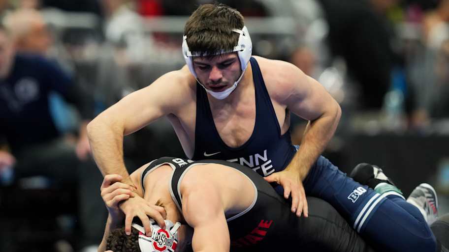 Penn State's PJ Duke breaks down NCAA wrestling finish, explains what's ...
